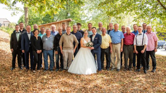 Schön war’s bei der Hochzeit von Saskia und Marc