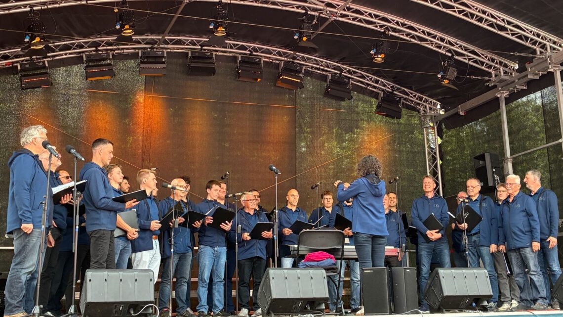 Chorfest Landesgartenschau in Ellwangen – der Liederkranz Ruppertshofen-Leofels war mit dabei!